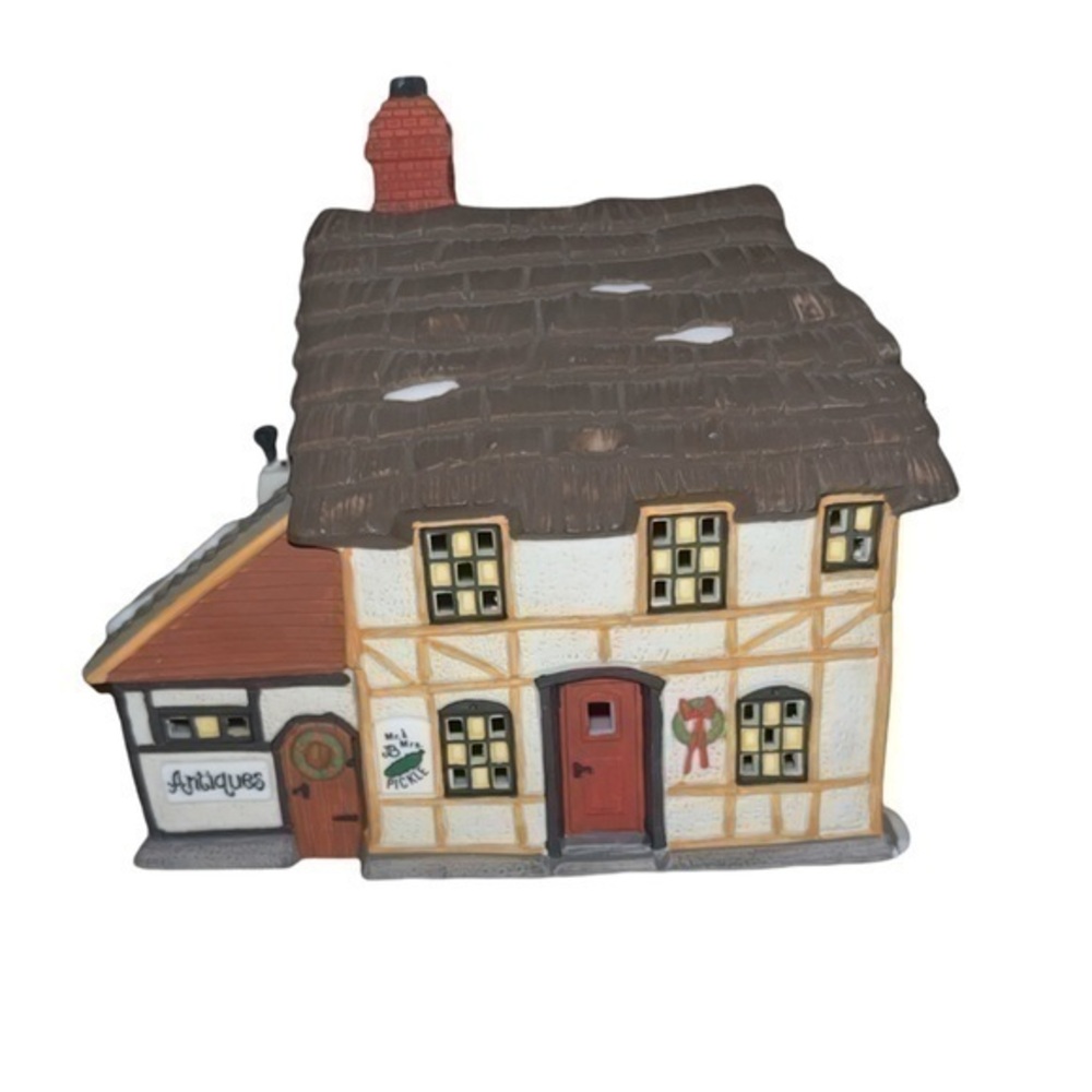 Vintage Department 56 Mr. Mrs. Pickle Cottage